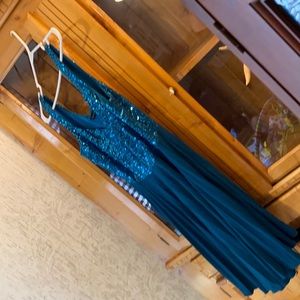 Spense formal dress with sequins